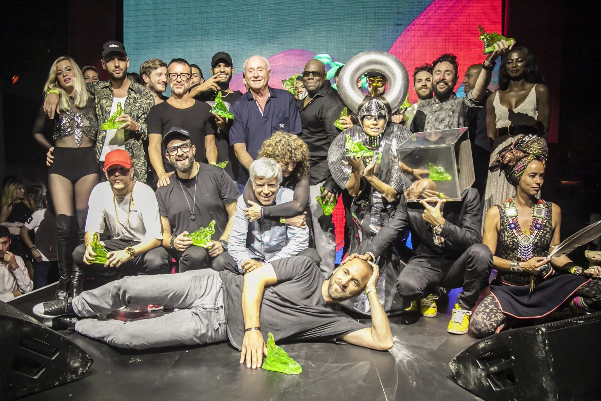 DJ Awards winners together on stage